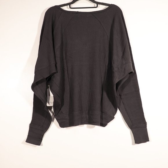 NWT Free People X ASOS Santa Clara Thermal in Black - Picture 11 of 15